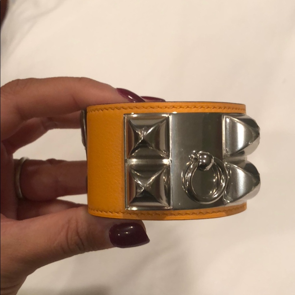 HERMES CDC bracelet Collier de Chien cuff new